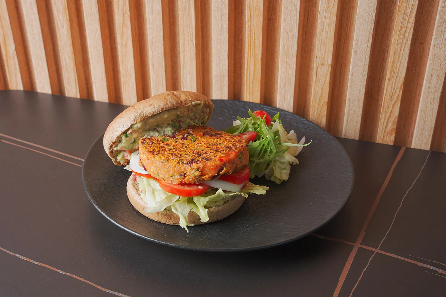 برجر-بطاطا-حلوة